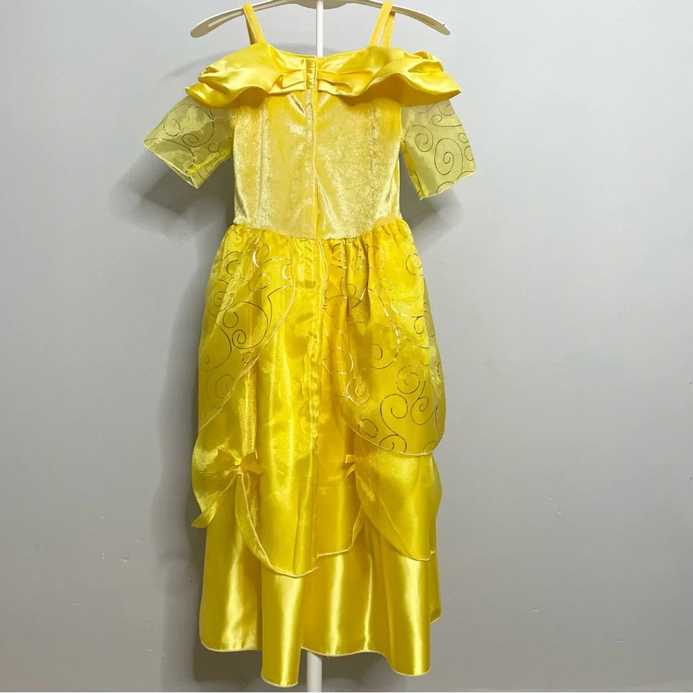 Disney Princess Beauty and the Beast Belle Princess Costume Dress Size 5T